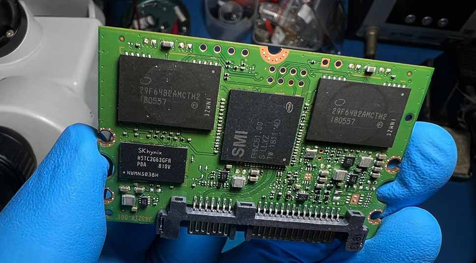 SSDSC2KF128G8L英特尔5450S就绪忙无法识别SMI PHNC51.00数据恢复成功